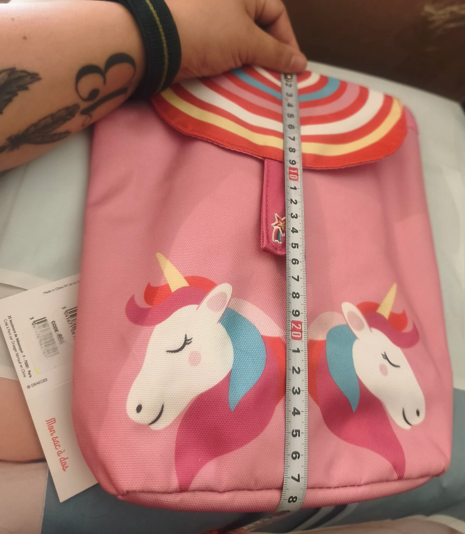 Mochila Infantil Draeger París – Diseño Unicornios – photo 16